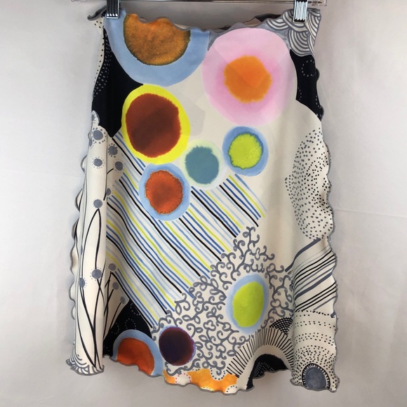 Haystacks NWT Sz S modern art Skirt NWT - Picture 4 of 9